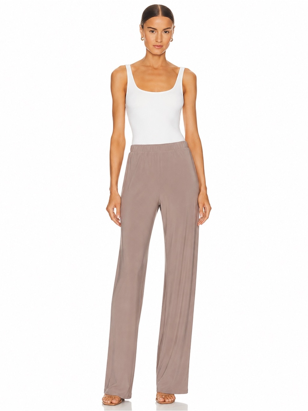FRANK LYMAN DESIGN 006 PANT unlined jersey pants beige color